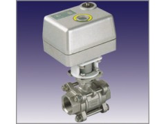 求購電動三片式球閥