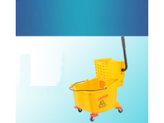 求購榨水車 塑料30L雙桶清潔榨水車 環(huán)衛(wèi)保潔通用