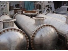 求購二手油廠冷凝器/15-100平方螺旋板式換熱器