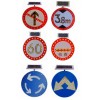 太陽(yáng)能限速標(biāo)志牌 led交通標(biāo)志牌，圓形標(biāo)志牌