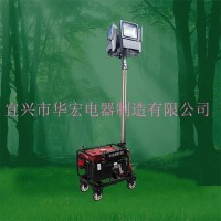 全方位遙控泛光工作燈 ZL8300輕型移動升降照明車