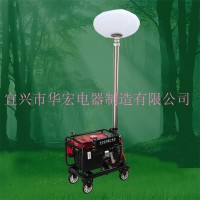 工程移動照明車   球形月球燈