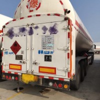 出售二手液化天然氣儲(chǔ)存槽車 安瑞科液化天然氣運(yùn)輸車