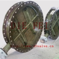 法蘭玻璃鋼蝶閥