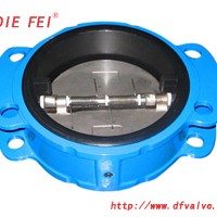 對夾襯膠止回閥