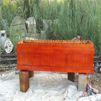 邢臺(tái)防腐木花箱|綠化種植木質(zhì)花盆——戶外景觀花箱