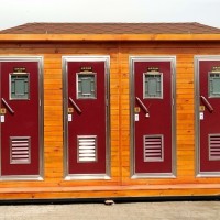 滄州移動(dòng)廁所廠家 防腐木生態(tài)廁所