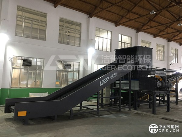 大件垃圾處置生產(chǎn)線