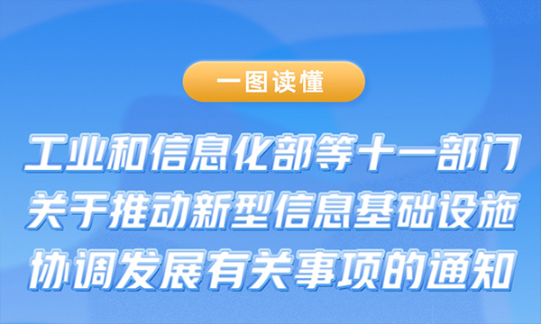 一圖讀懂丨《關于推動新型信息基礎設施協(xié)調發(fā)展有關事項的通知》