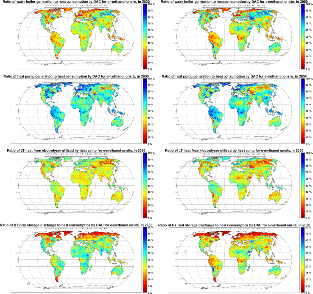 Energy & Enviro<i></i>nmental Science期刊論文分享：基于可變可再生能源電力的全球綠色甲醇生產(chǎn)潛力