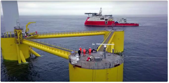 世界首個半潛式浮動風電場發(fā)電量超出預期 世界首個半潛式浮動風電場發(fā)電量超出預期