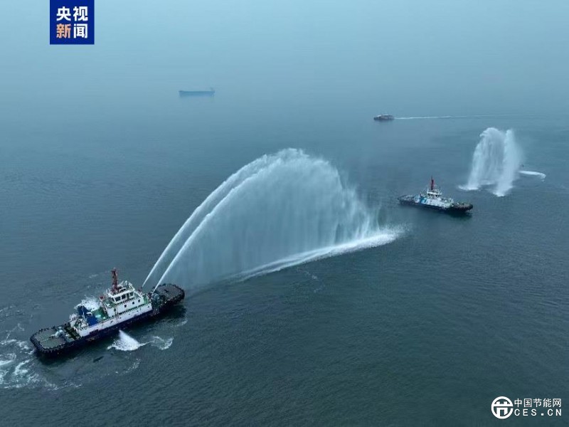 全國首艘氫電拖輪在青島港入列 填補多項國內(nèi)空白