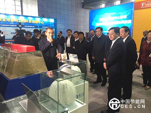 京冀“一把手”參觀碧水源中關村自主創(chuàng)新示范區(qū)展廳