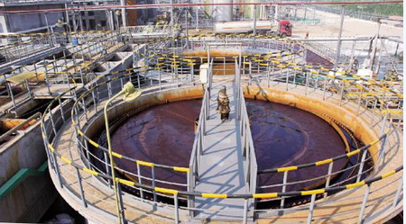 雙桃精化新廠區(qū)污水生化處理設(shè)施