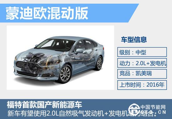 福特首款國產(chǎn)新能源車曝光 搭混動(dòng)系統(tǒng)