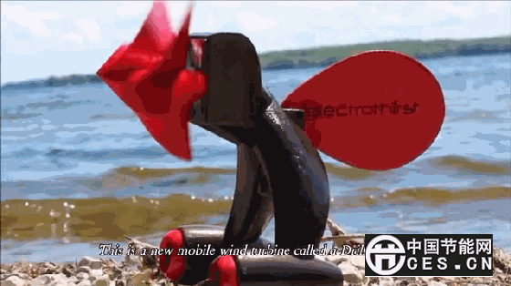 小小風(fēng)車能發(fā)電！手機(jī)沒電時(shí)只需“等風(fēng)來”