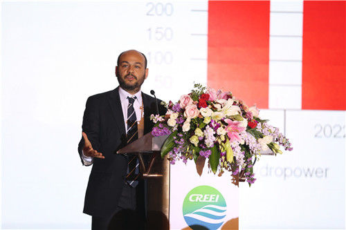 國際能源署可再生能源部項(xiàng)目經(jīng)理高級專家HeymiBahar發(fā)言