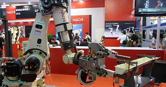 沈撫新城機(jī)器人產(chǎn)品。