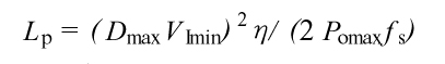 式中,VOR為初級感應(yīng)電壓.